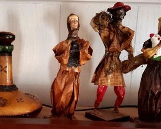 $30 - Decanter $20 each - Paper Mache Art
