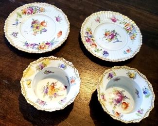 $40 - Dresden - Set of Ramekin Bowls w/ Saucers