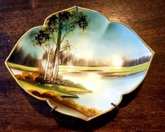 $15 - Nippon China - Hand Painted Plate