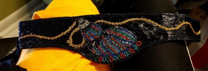 $60 - Christian Dior Beaded Waist Belt