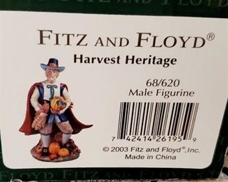 SOLD-Fitz & Floyd - Harvest Heritage (Male)