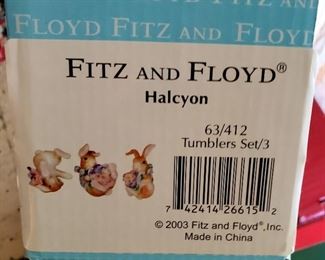 Fitz & Floyd - Halcyon Tumblers