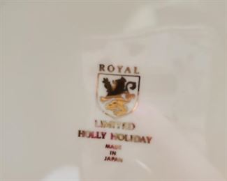 Royal Limited China - Holly Holiday