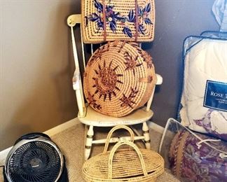 $20 - Honeywell Fan
$20 - Woven Palm Basket
Large Woven Palm Baskets - BOTH SOLD