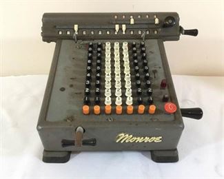 Monroe Calculating Machine Vintage https://ctbids.com/#!/description/share/362771