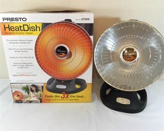 Presto Heat Dish Parabolic Electric Heater https://ctbids.com/#!/description/share/362777