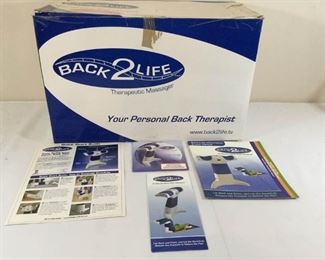 Back 2 Life Personal Back Therapist NIB https://ctbids.com/#!/description/share/362787
