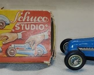 Vintage Schuco Studio 1050 Steerable School Car
