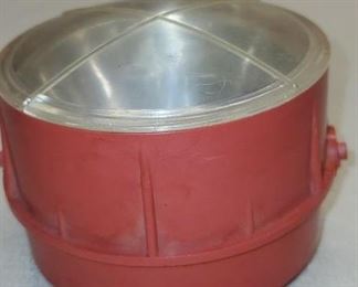 Vintage Red Structo Toy Light
