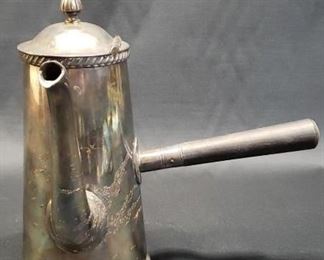 Beautiful vintage silver plate pitcher
