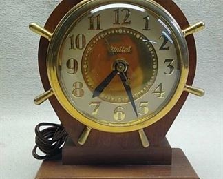 United electric clock
