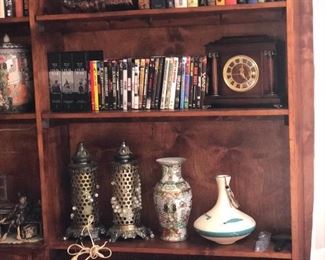 Books and decor