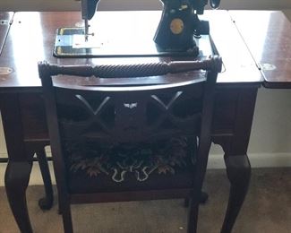 Vintage singer sewing machine