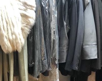 Furs and mens suits