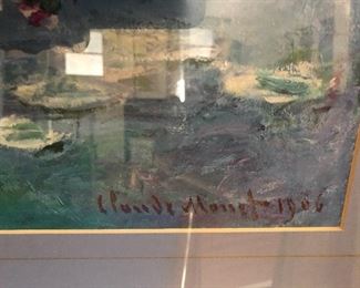 Claude Monet print
