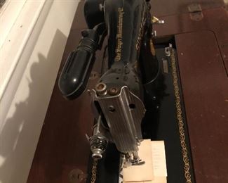 Vintage singer sewing machine