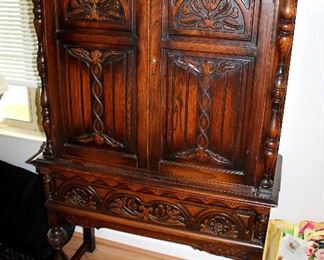 #2 - Jacobean Style Cabinet made by Union Furniture Co.