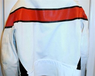 #22 - Vanson Perforated Leather Motorcycle Jacket - men's 48 XL
