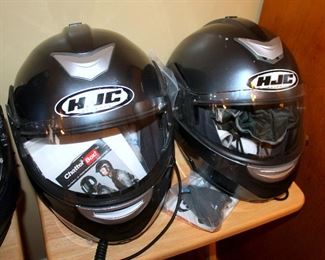 #32 - HJC Sy-Max II Helmets - Pair - size medium