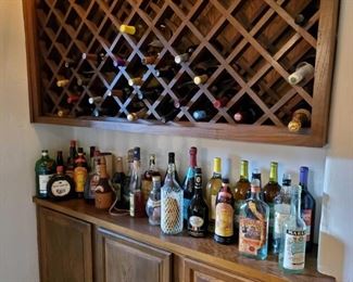 1002: Misc Bottles Of Alcohol Beverages