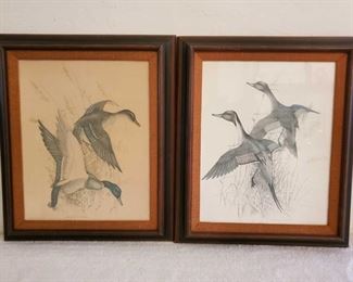 1065: 2 Charles E Murphy Framed Art Work
Measures Approx 26×22
