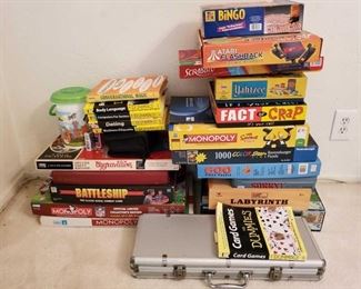 1076: Board Games and More!
Games Include Monopoly, Scramble, Battleship, Aggravation, Atari Flashback, Yahtzee, Sorry and More!