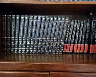 Britannica Medical Books and Comptons Science Annual and Yearbook
Britannicas years include 1991-2000 Compton's years include 1994, 1996, 1997, 1998 and 1999