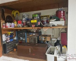 Tools and Appliances: Nails Screws garden gloves hammer silicone spray and more !