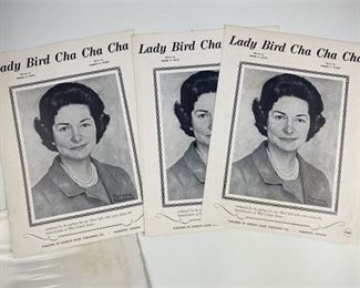 2. Lady Bird Johnson Set of Sheet Music