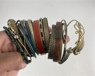 6. Group of AntiqueHandmade Bracelets