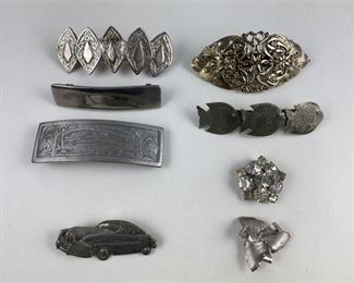 7. Group of BeretsBroaches