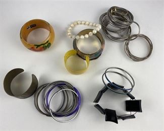 8. Large Group of Handmade Bracelets