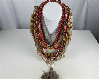 10. Lot of Estate Jewelry Necklaces