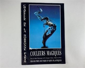 17. Artist Lou Majors Autographed French Catalogue