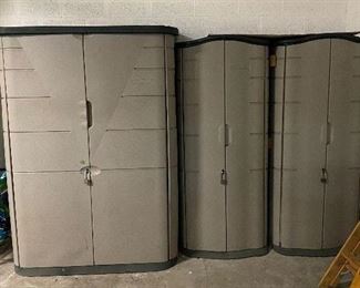 Rubbermaid cabinets