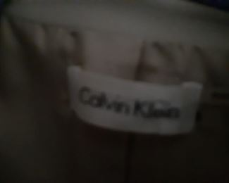 Calvin Klein clothing