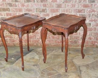 24. Pair of Mahogany Occasional Tables
