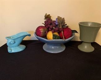 Colored Pottery Pieces