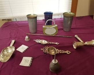 Assortment of Silver like items