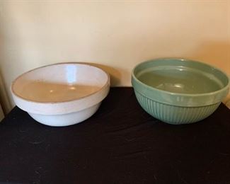 Large Glass/Pottery Bowls