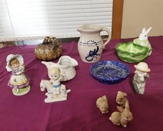 Assortment of Decorative Collectibles
