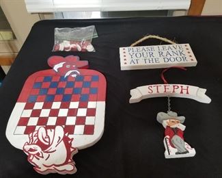 Ole Miss/State Wood Items
