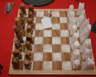 Onyx chess set