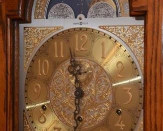grandfather clock face