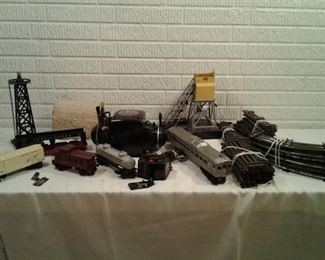 Assorted Lionel Train Components