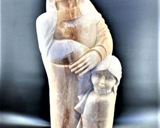 Alvin Marshall Native American Sculpture