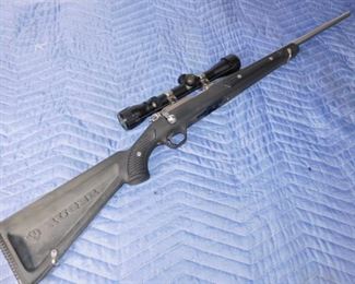 Ruger 77/22 Stainless All-Weather .22 w/Simmons Scope