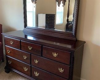Kincaid dresser with mirror - $225