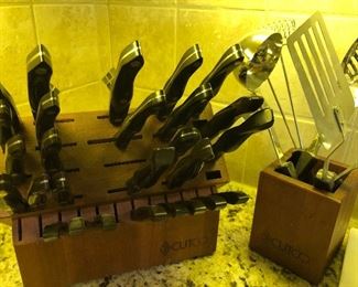 35 pc Cutco knife and utensil set - $275