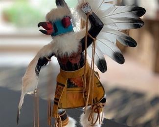 Navajo Hopi Kachina Doll Eagle Dancer Sammie Walker 2004	21x9x9	HxWxD	SC101